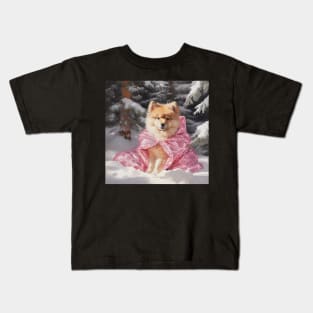 Finnish Lapphund Art Kids T-Shirt